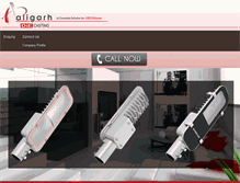 Tablet Screenshot of aligarhdiecasting.com